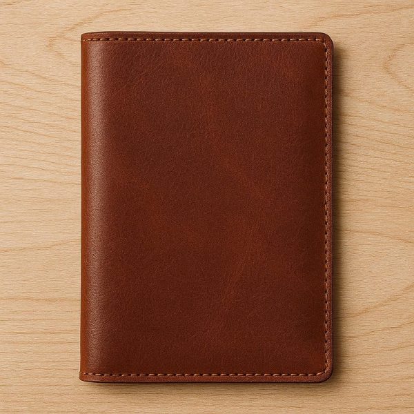 Leather Passport Holder - Classic Travel Organizer
