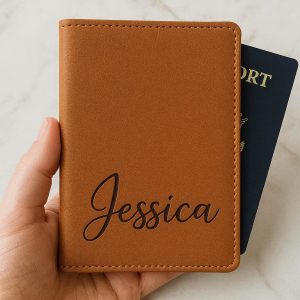 Personalized Passport Holder - Custom Travel Accessory